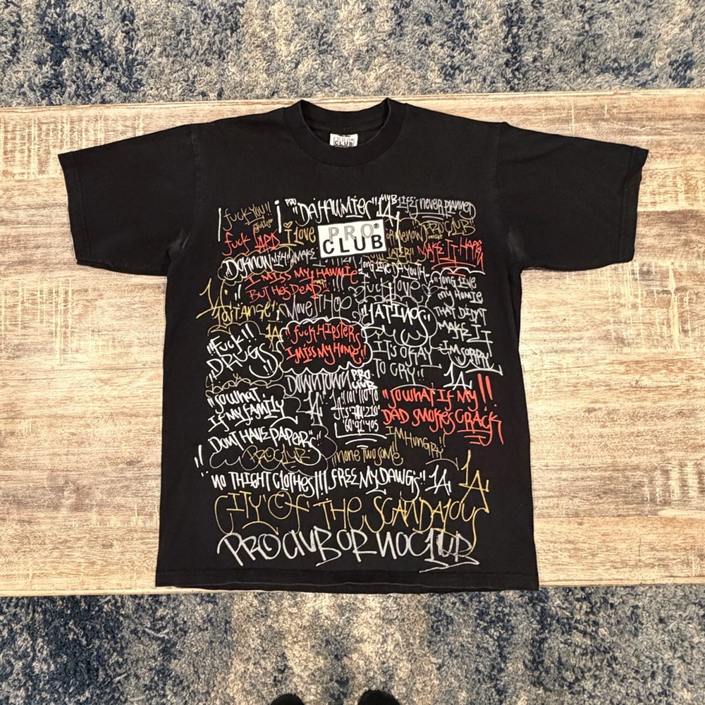 Club Graphic Short Sleeve Tee - Black